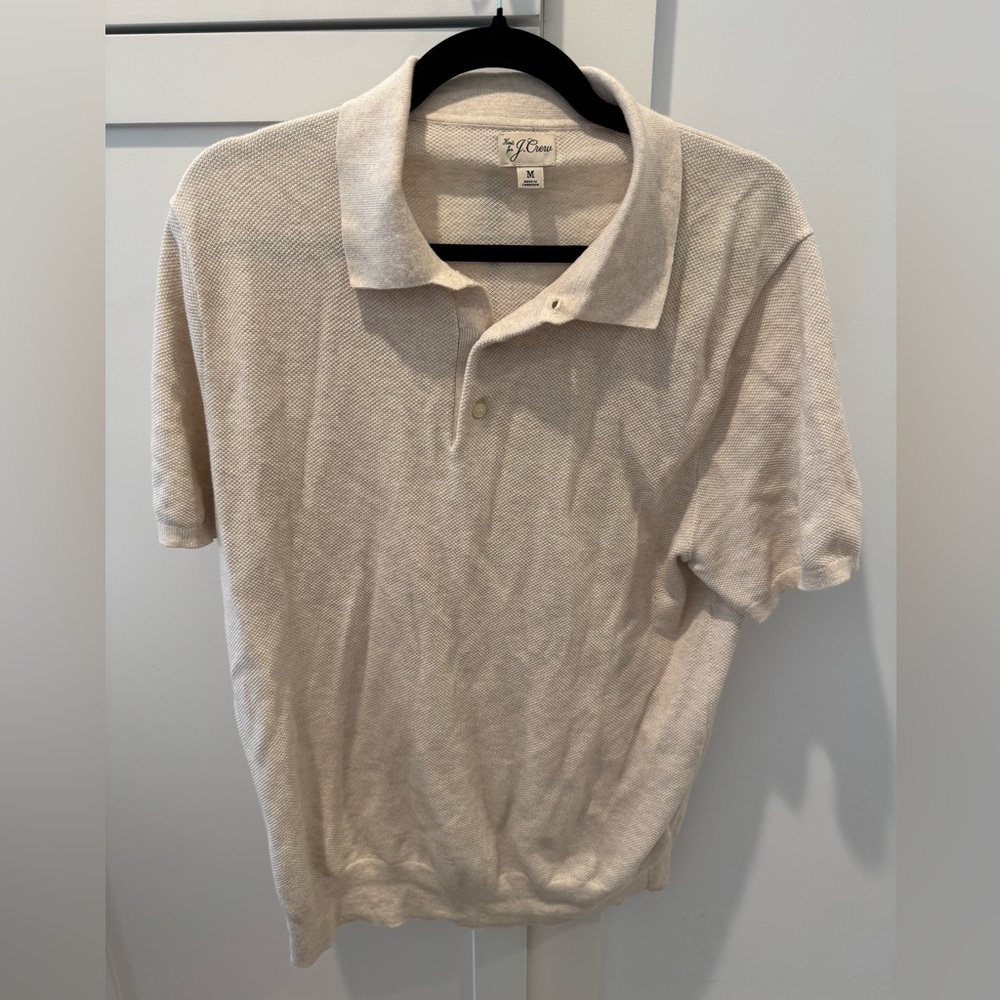 J Crew Pique Polo - M